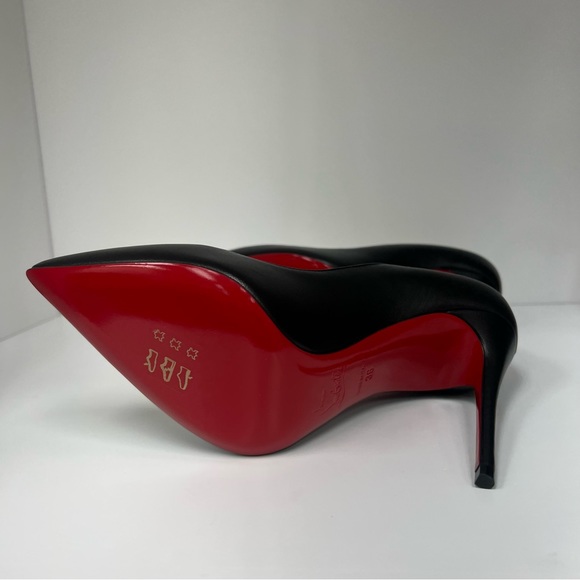 Christian Louboutin Pigalle Plato 100 Patent Leather Pumps - Picture 9 of 15